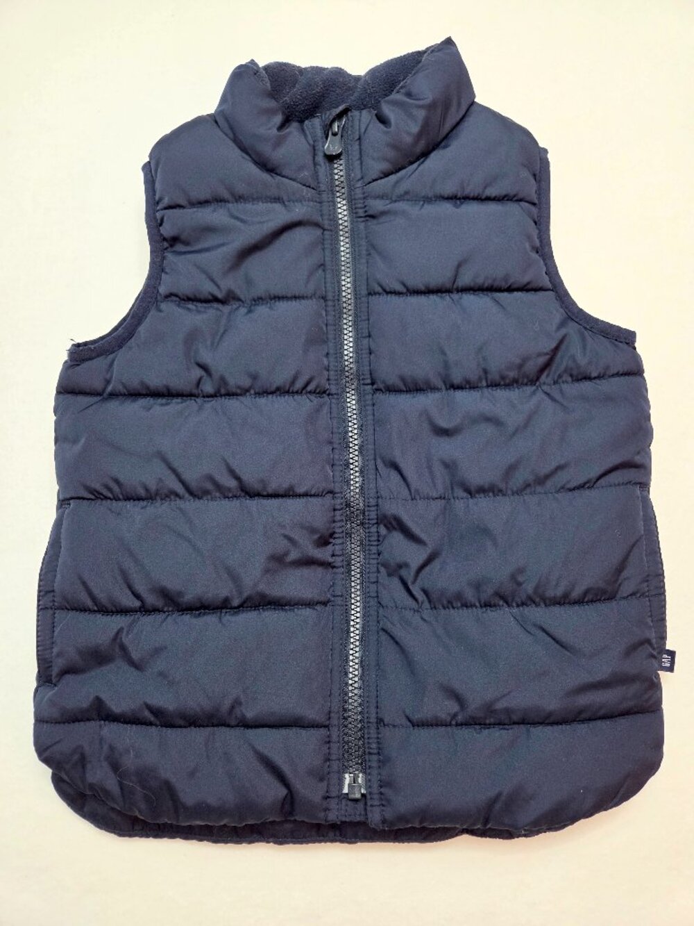 Baby GAP Puffer Vest ColdControl Water Resistant Navy Blue Boys Size 5 Years